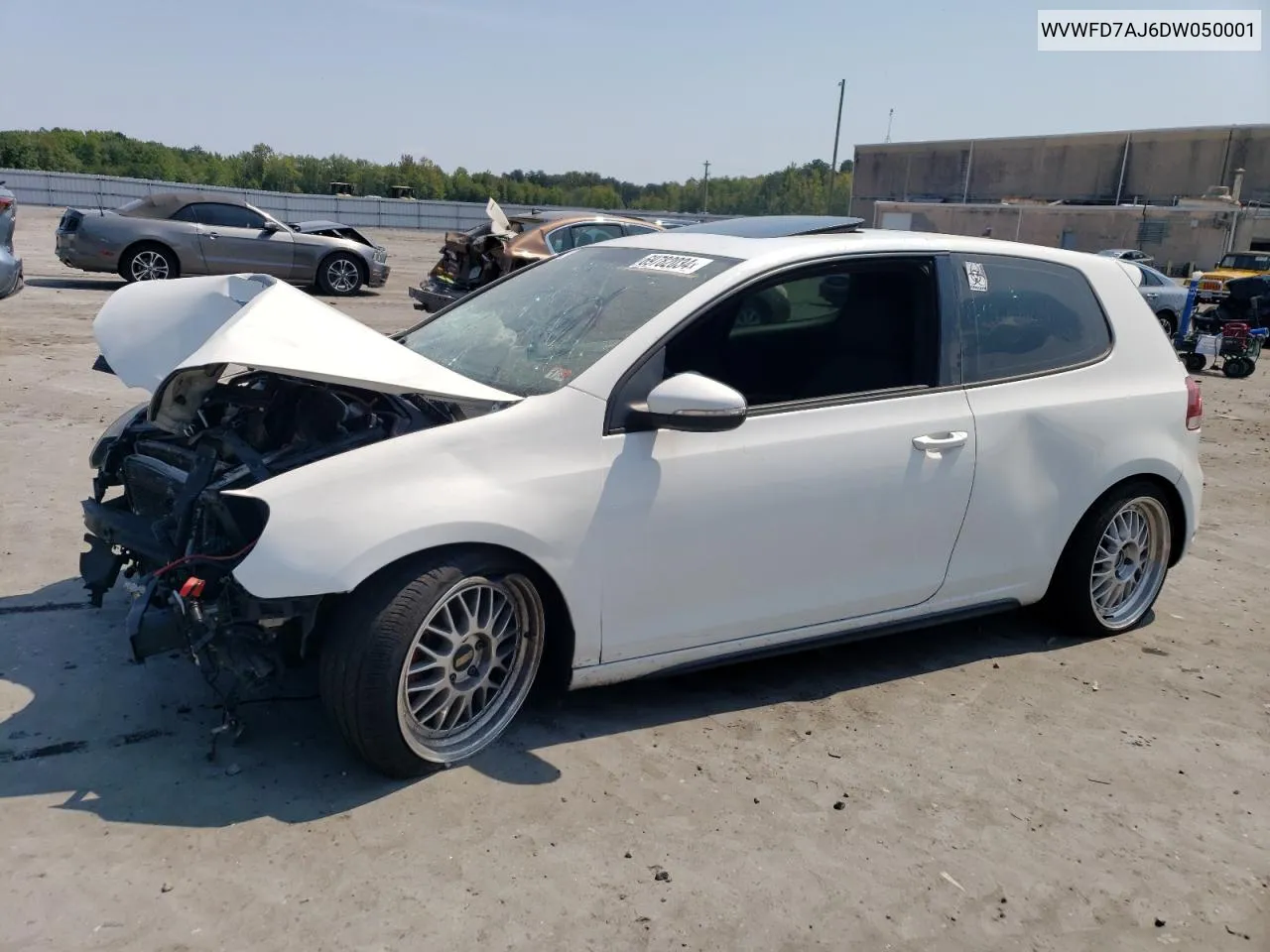 2013 Volkswagen Gti VIN: WVWFD7AJ6DW050001 Lot: 69782034