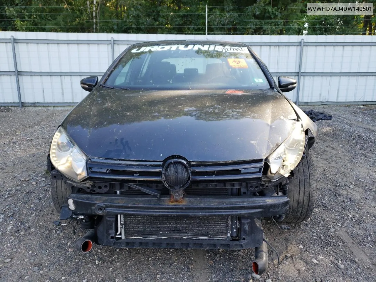 2013 Volkswagen Gti VIN: WVWHD7AJ4DW140501 Lot: 70272994