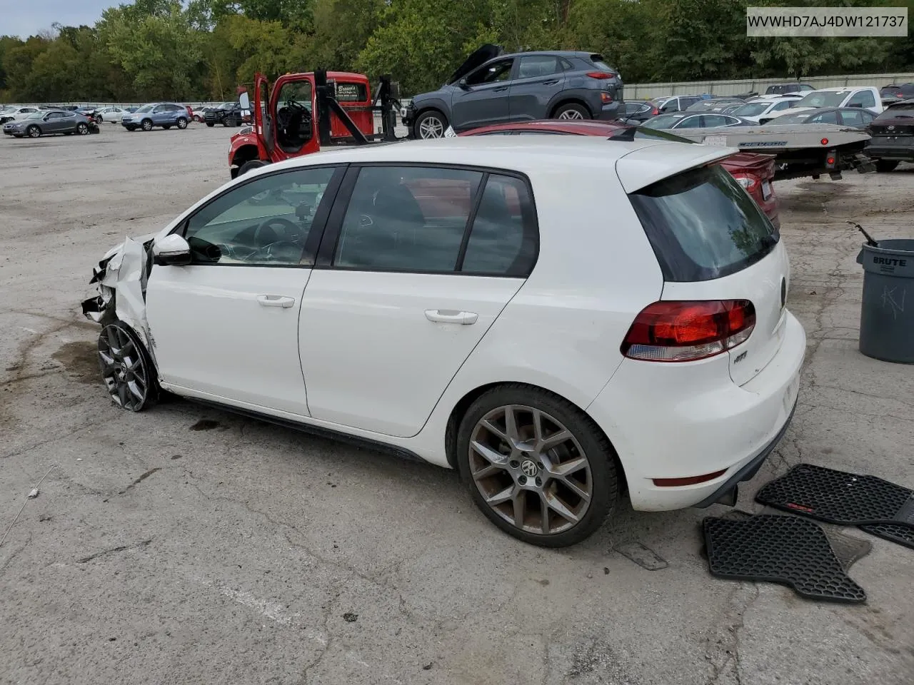 2013 Volkswagen Gti VIN: WVWHD7AJ4DW121737 Lot: 71772464