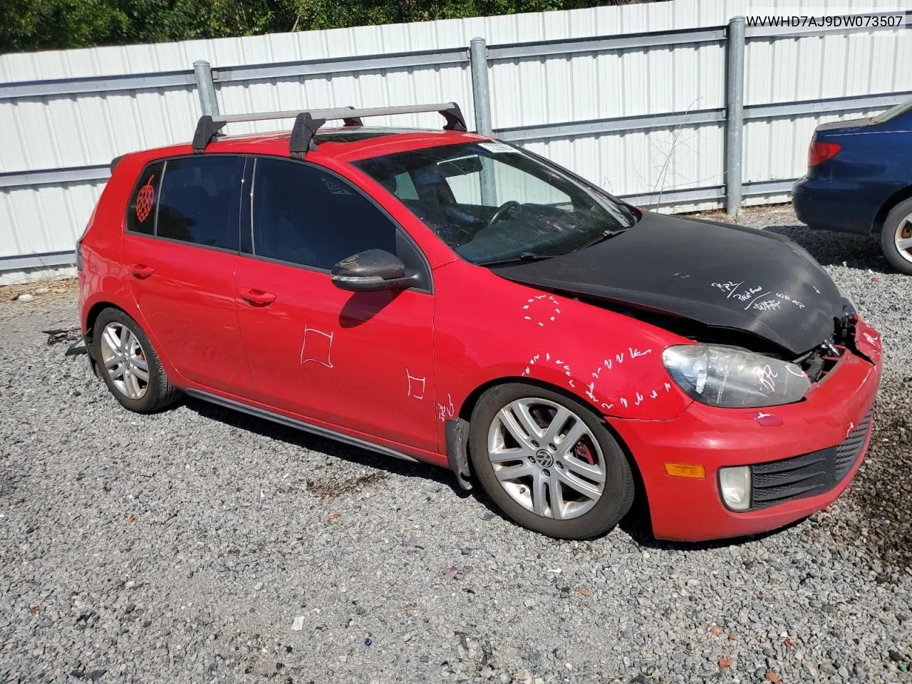 WVWHD7AJ9DW073507 2013 Volkswagen Gti