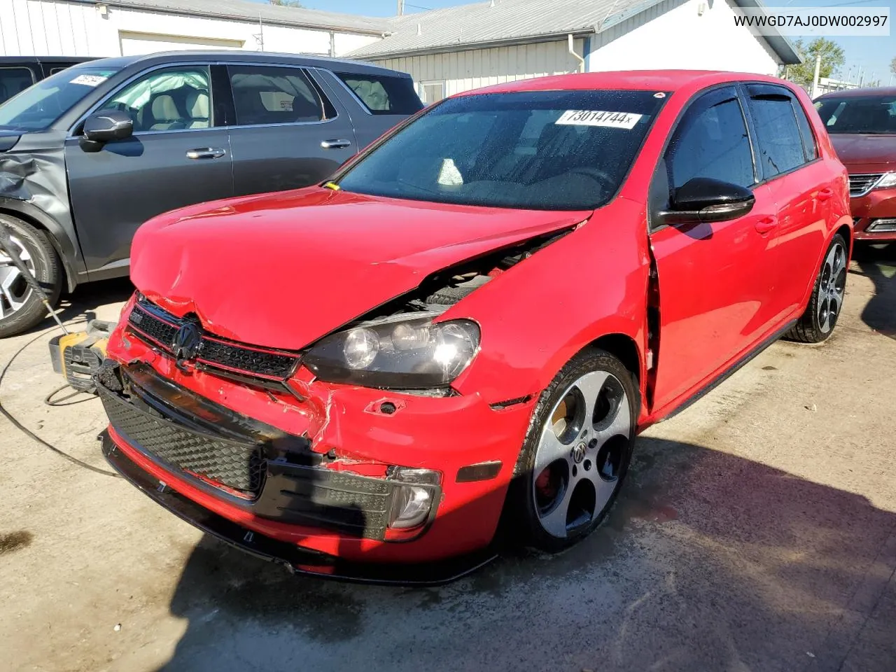 WVWGD7AJ0DW002997 2013 Volkswagen Gti