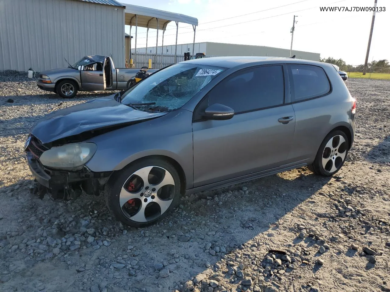 WVWFV7AJ7DW090133 2013 Volkswagen Gti