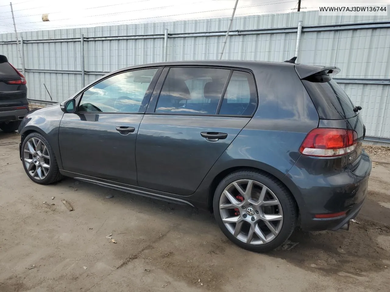 2013 Volkswagen Gti VIN: WVWHV7AJ3DW136744 Lot: 75192554