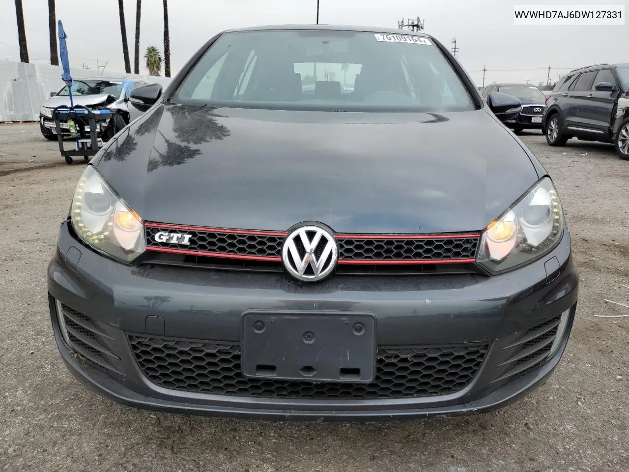 2013 Volkswagen Gti VIN: WVWHD7AJ6DW127331 Lot: 76109164