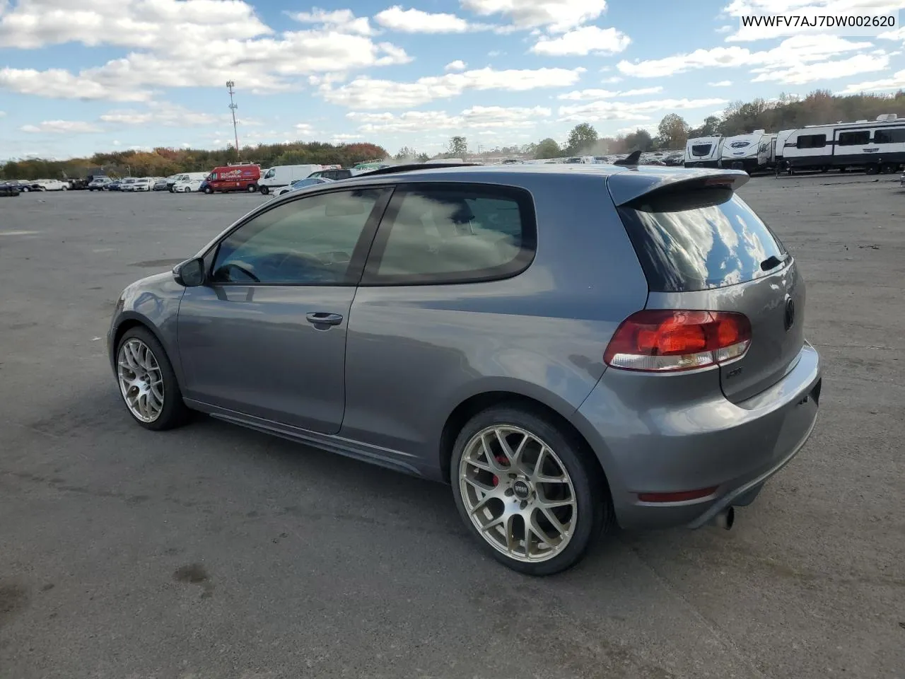 2013 Volkswagen Gti VIN: WVWFV7AJ7DW002620 Lot: 76554654