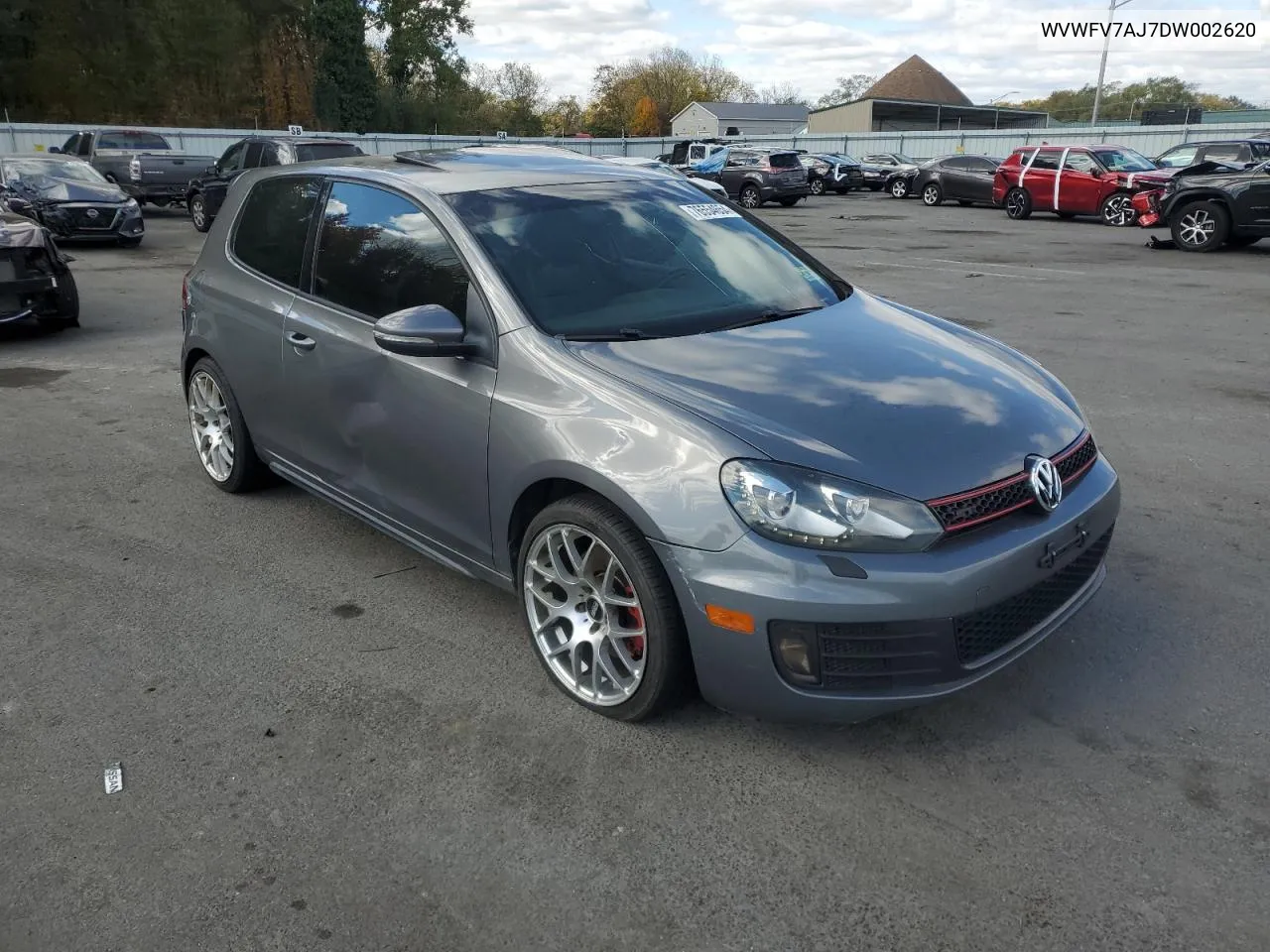 2013 Volkswagen Gti VIN: WVWFV7AJ7DW002620 Lot: 76554654