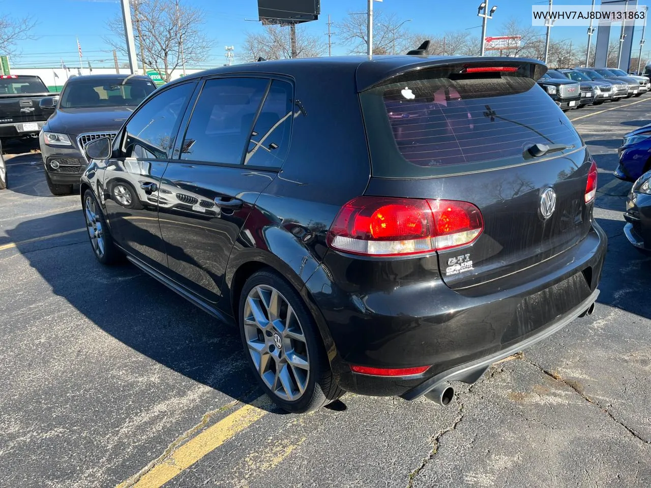 2013 Volkswagen Gti VIN: WVWHV7AJ8DW131863 Lot: 80649944