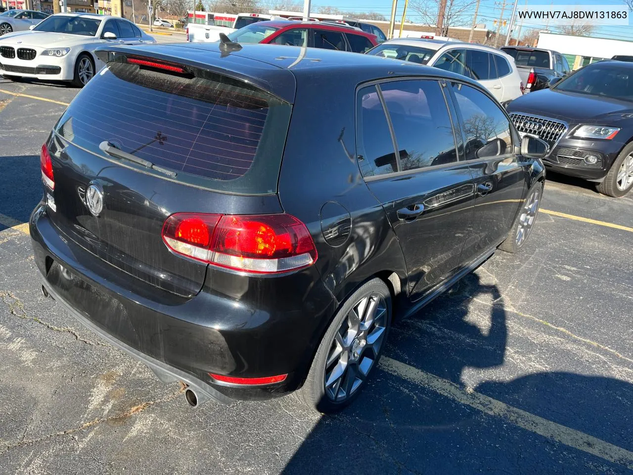 2013 Volkswagen Gti VIN: WVWHV7AJ8DW131863 Lot: 80649944