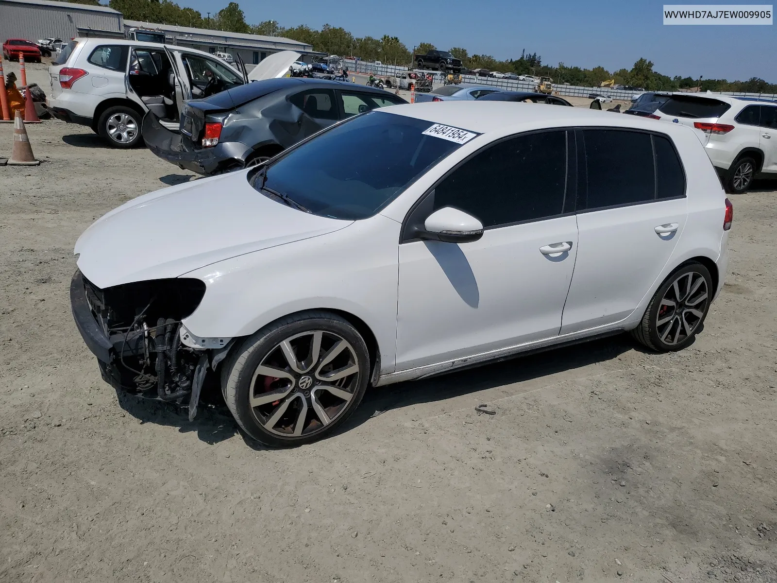 WVWHD7AJ7EW009905 2014 Volkswagen Gti