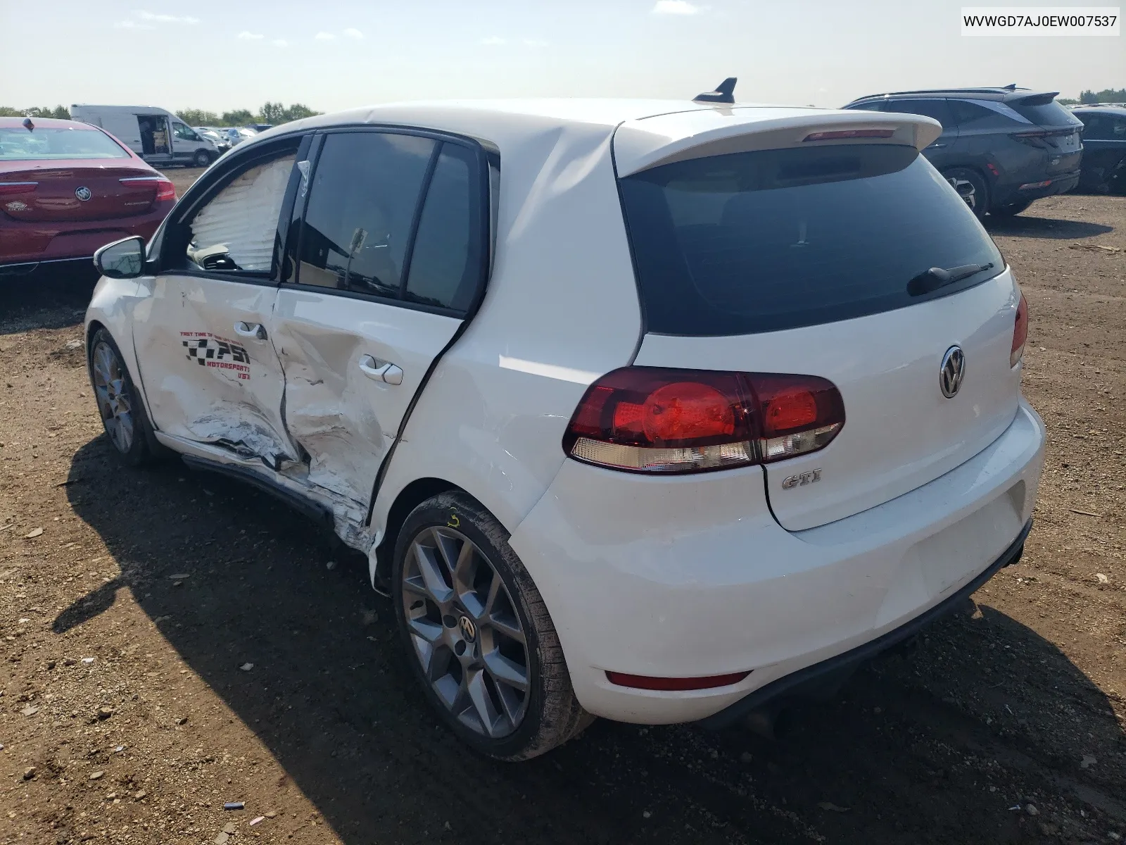 2014 Volkswagen Gti VIN: WVWGD7AJ0EW007537 Lot: 67493144