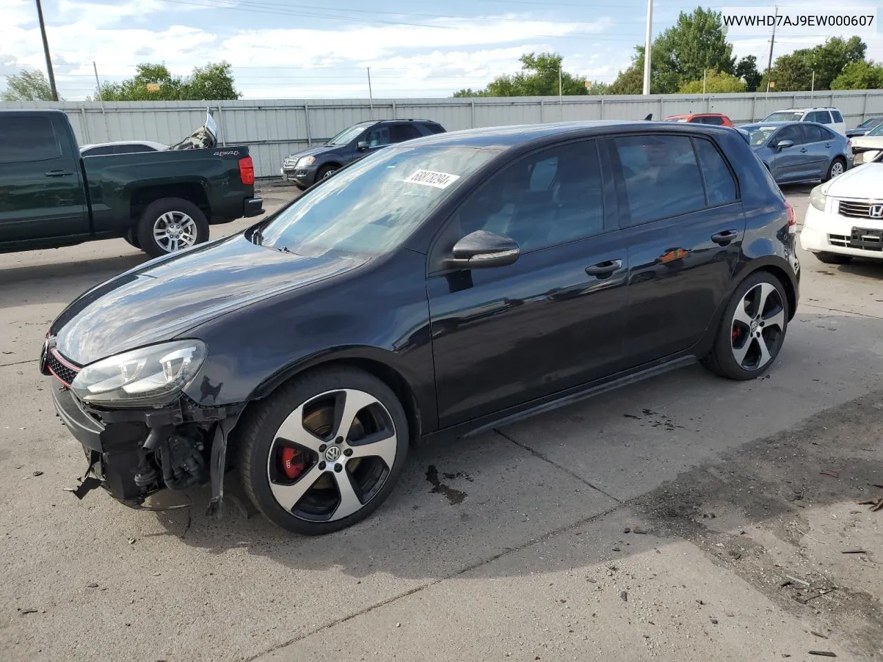 WVWHD7AJ9EW000607 2014 Volkswagen Gti