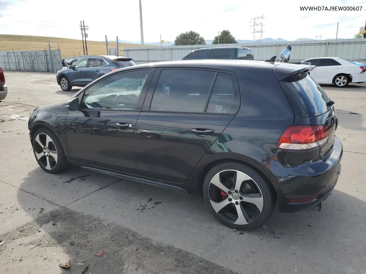 2014 Volkswagen Gti VIN: WVWHD7AJ9EW000607 Lot: 68878294