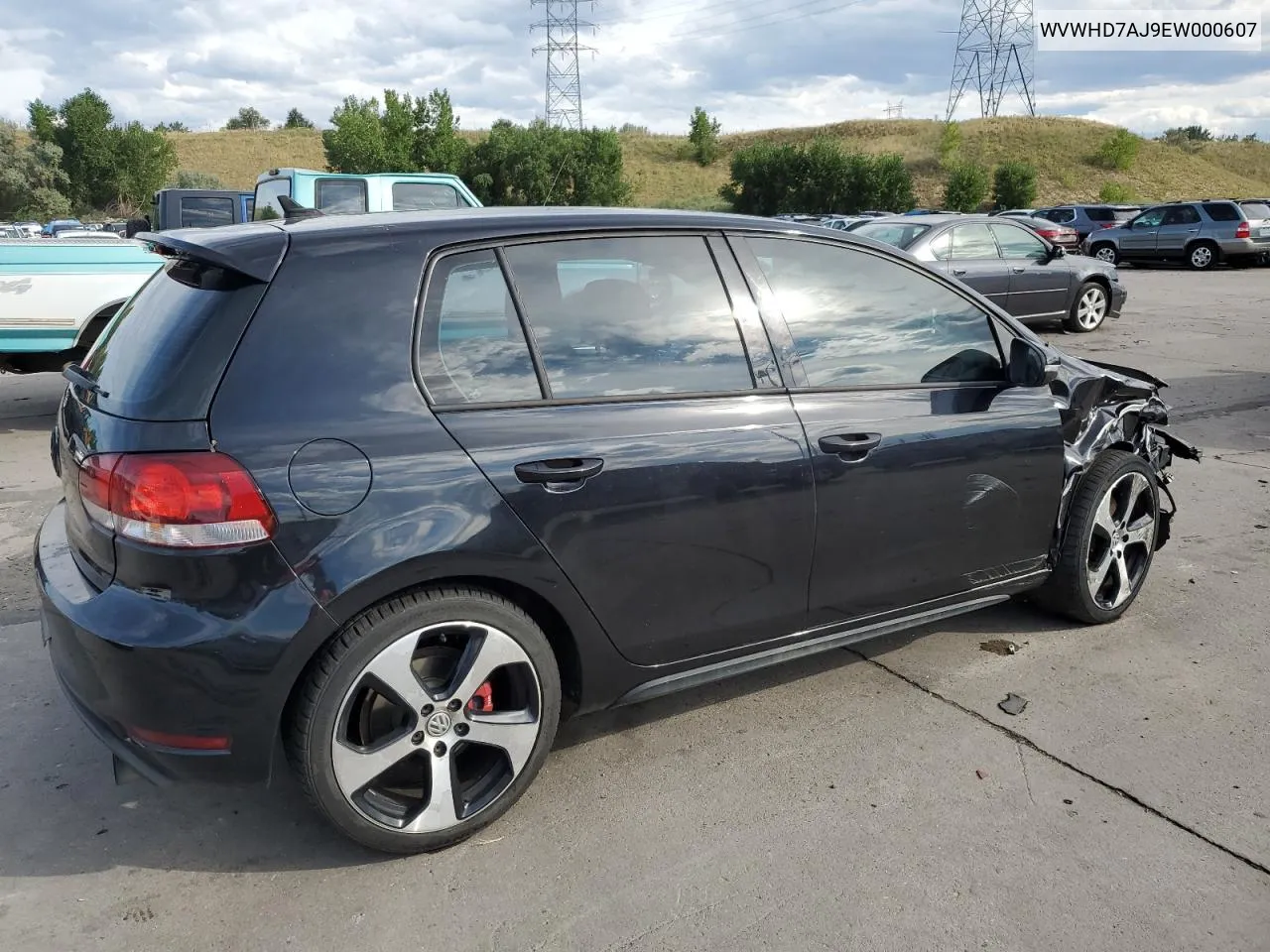 2014 Volkswagen Gti VIN: WVWHD7AJ9EW000607 Lot: 68878294