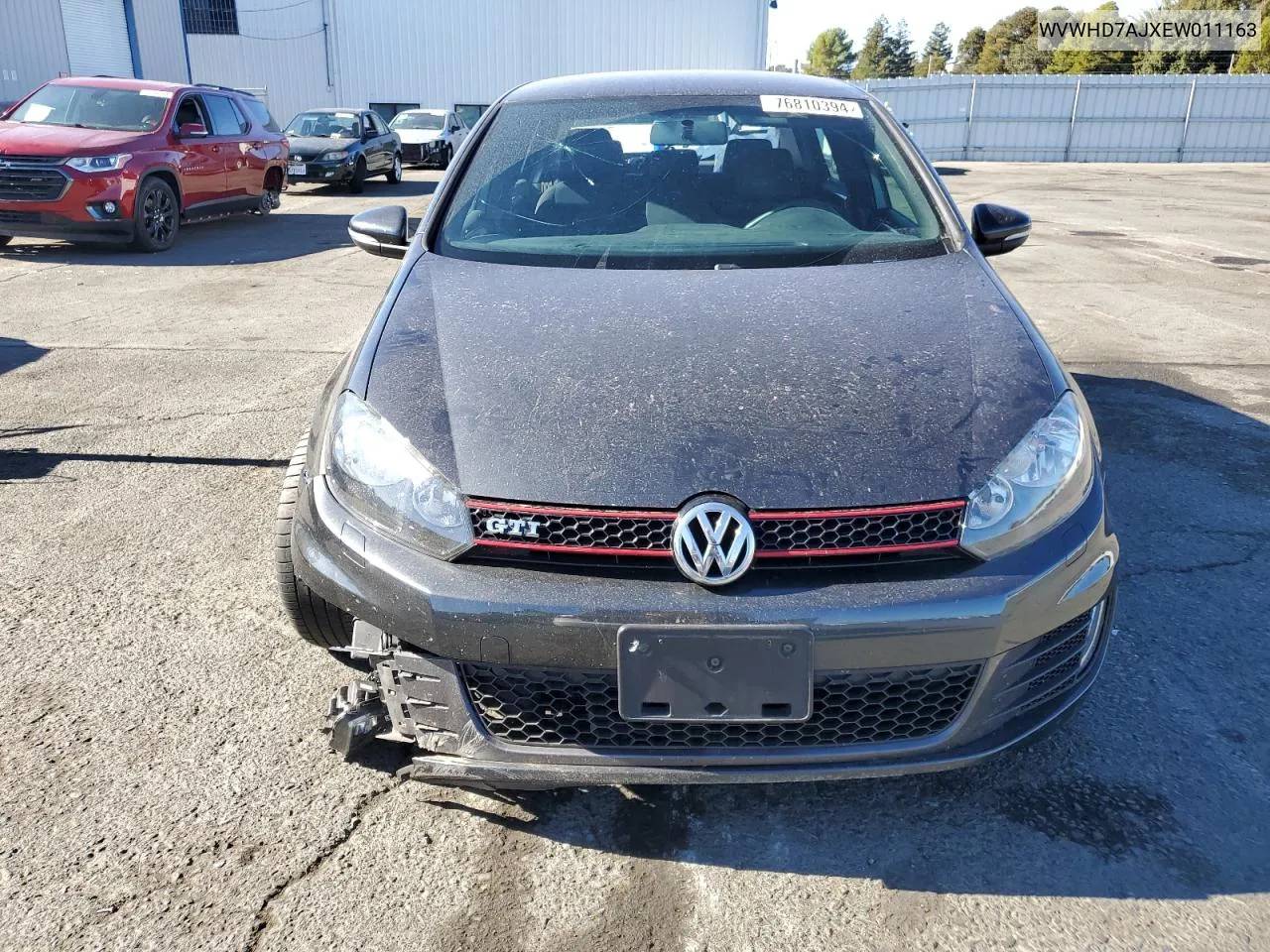 2014 Volkswagen Gti VIN: WVWHD7AJXEW011163 Lot: 76810394