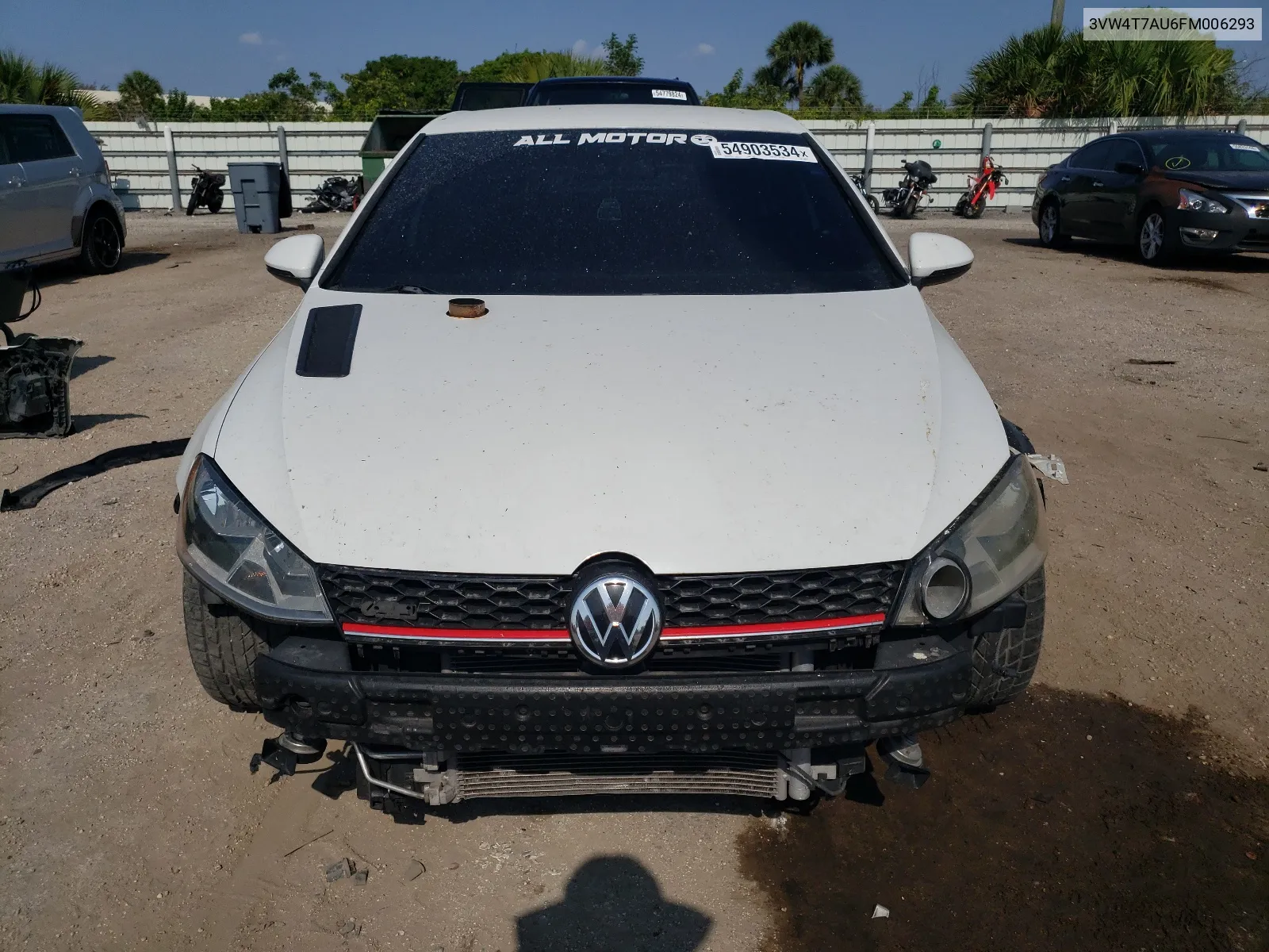 3VW4T7AU6FM006293 2015 Volkswagen Gti