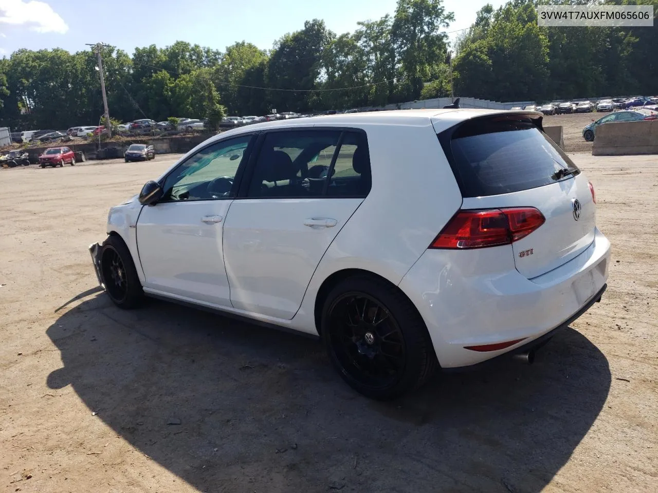 2015 Volkswagen Gti VIN: 3VW4T7AUXFM065606 Lot: 58923414