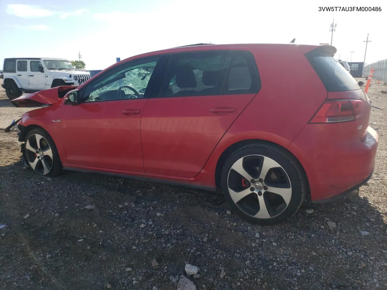 3VW5T7AU3FM000486 2015 Volkswagen Gti