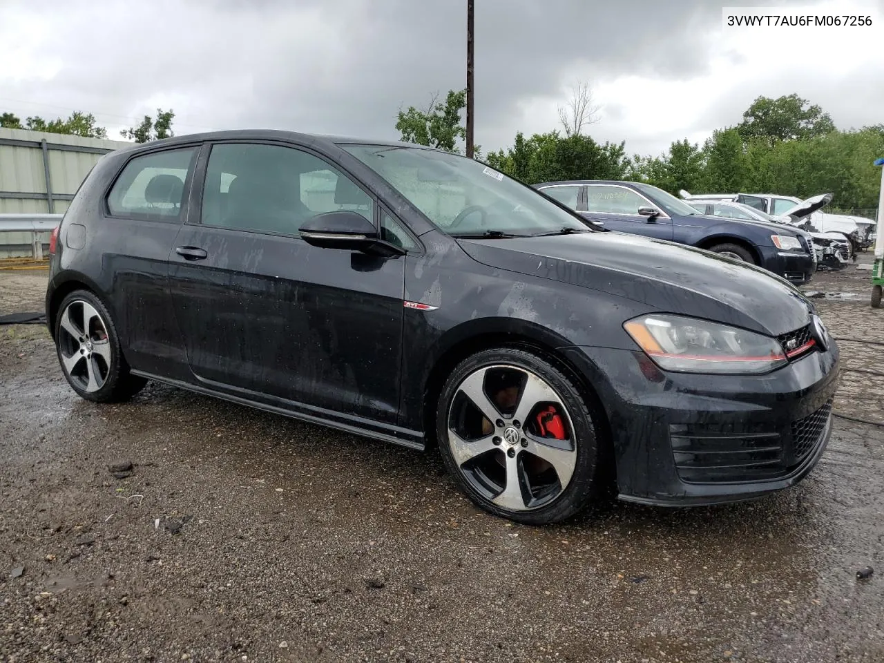 2015 Volkswagen Gti VIN: 3VWYT7AU6FM067256 Lot: 62313984