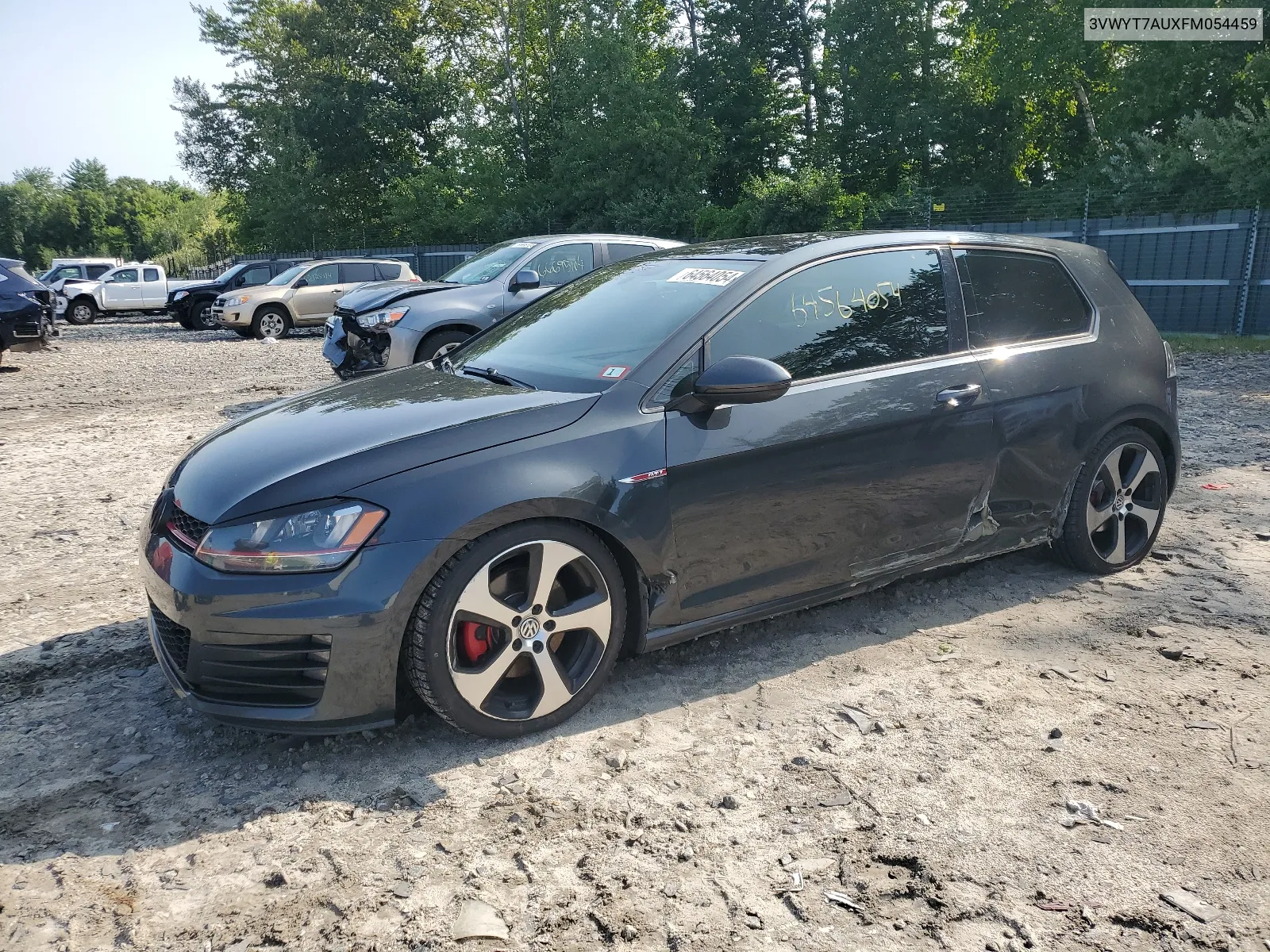 3VWYT7AUXFM054459 2015 Volkswagen Gti