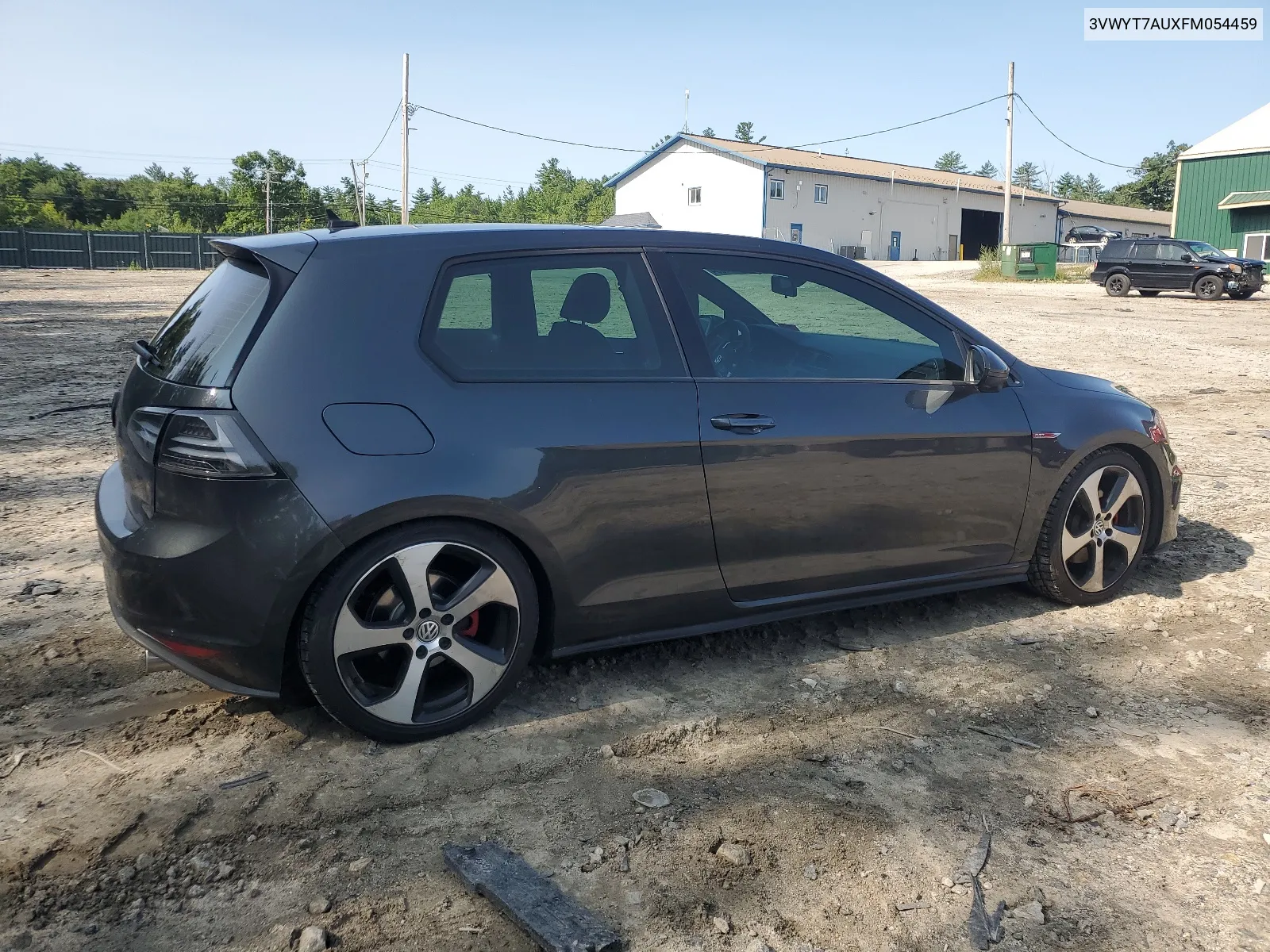 2015 Volkswagen Gti VIN: 3VWYT7AUXFM054459 Lot: 64564054