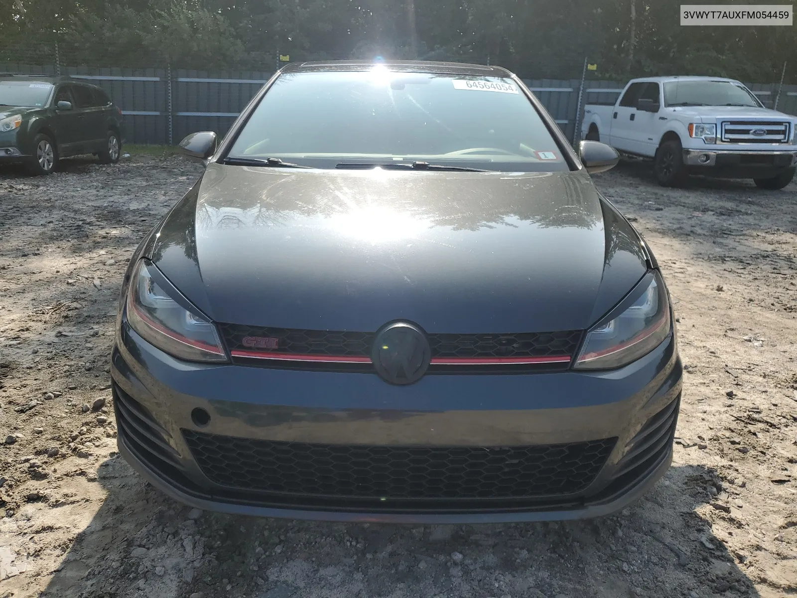 2015 Volkswagen Gti VIN: 3VWYT7AUXFM054459 Lot: 64564054