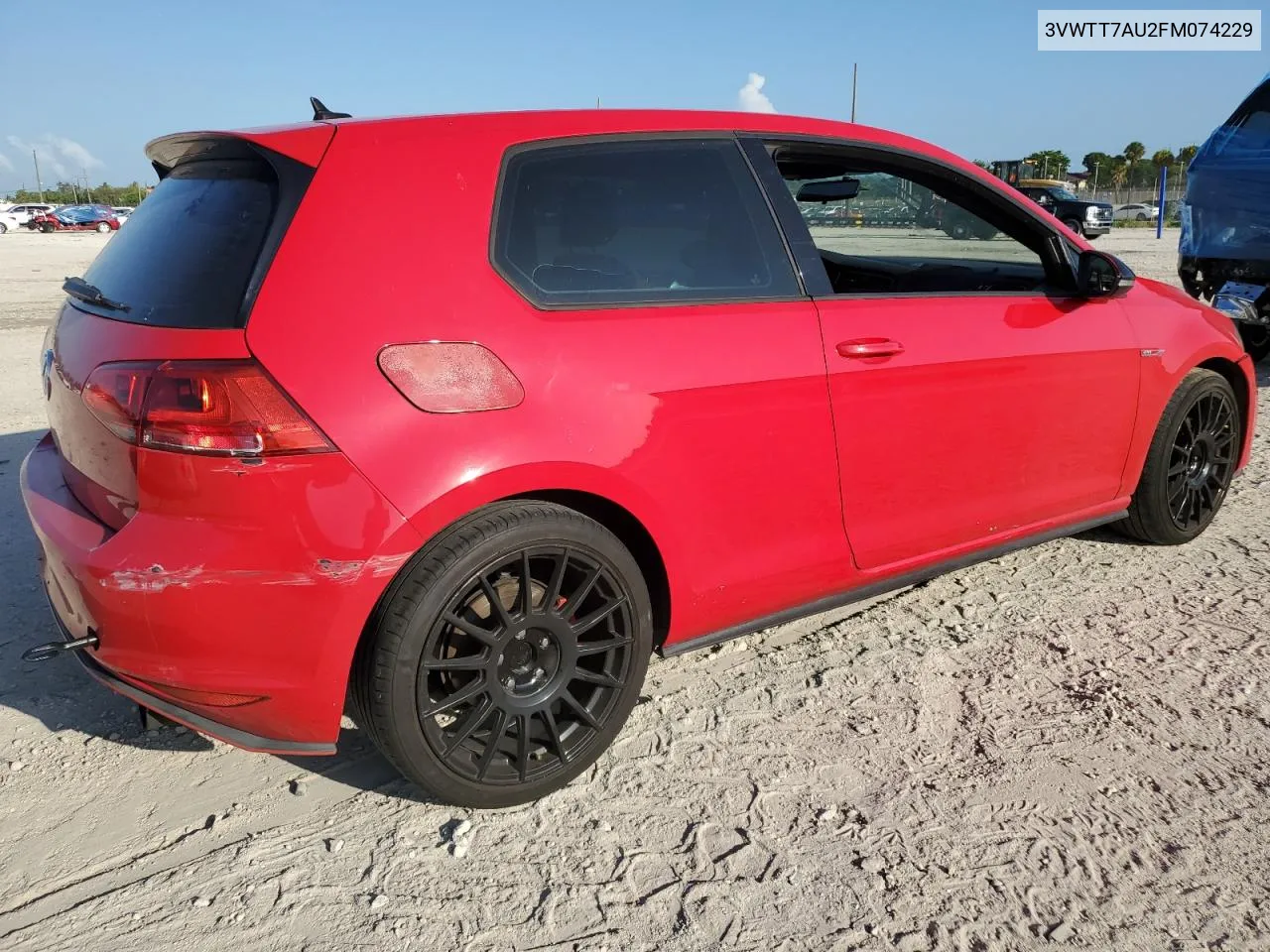 3VWTT7AU2FM074229 2015 Volkswagen Gti