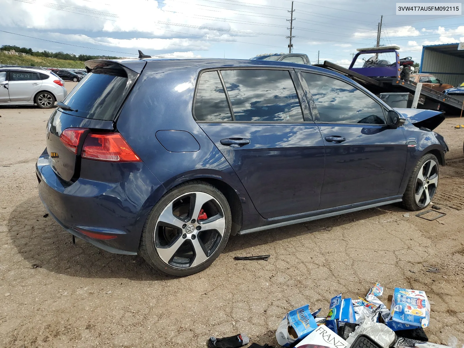 3VW4T7AU5FM092115 2015 Volkswagen Gti