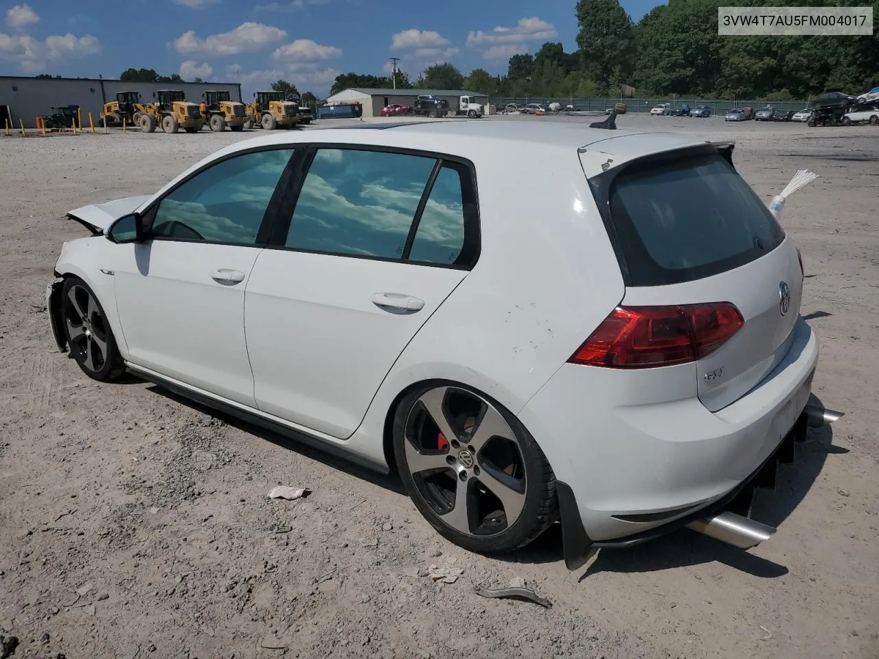 3VW4T7AU5FM004017 2015 Volkswagen Gti