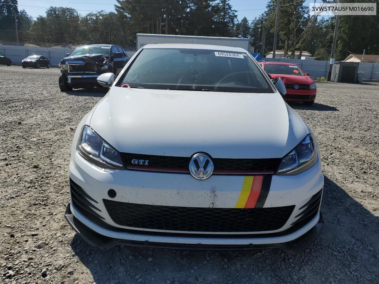 3VW5T7AU5FM016690 2015 Volkswagen Gti