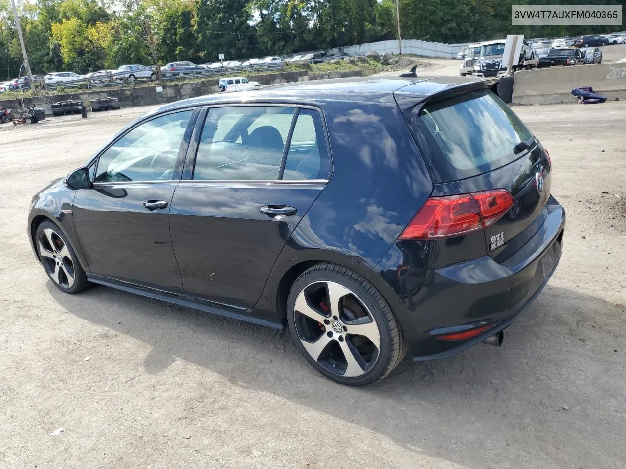 3VW4T7AUXFM040365 2015 Volkswagen Gti