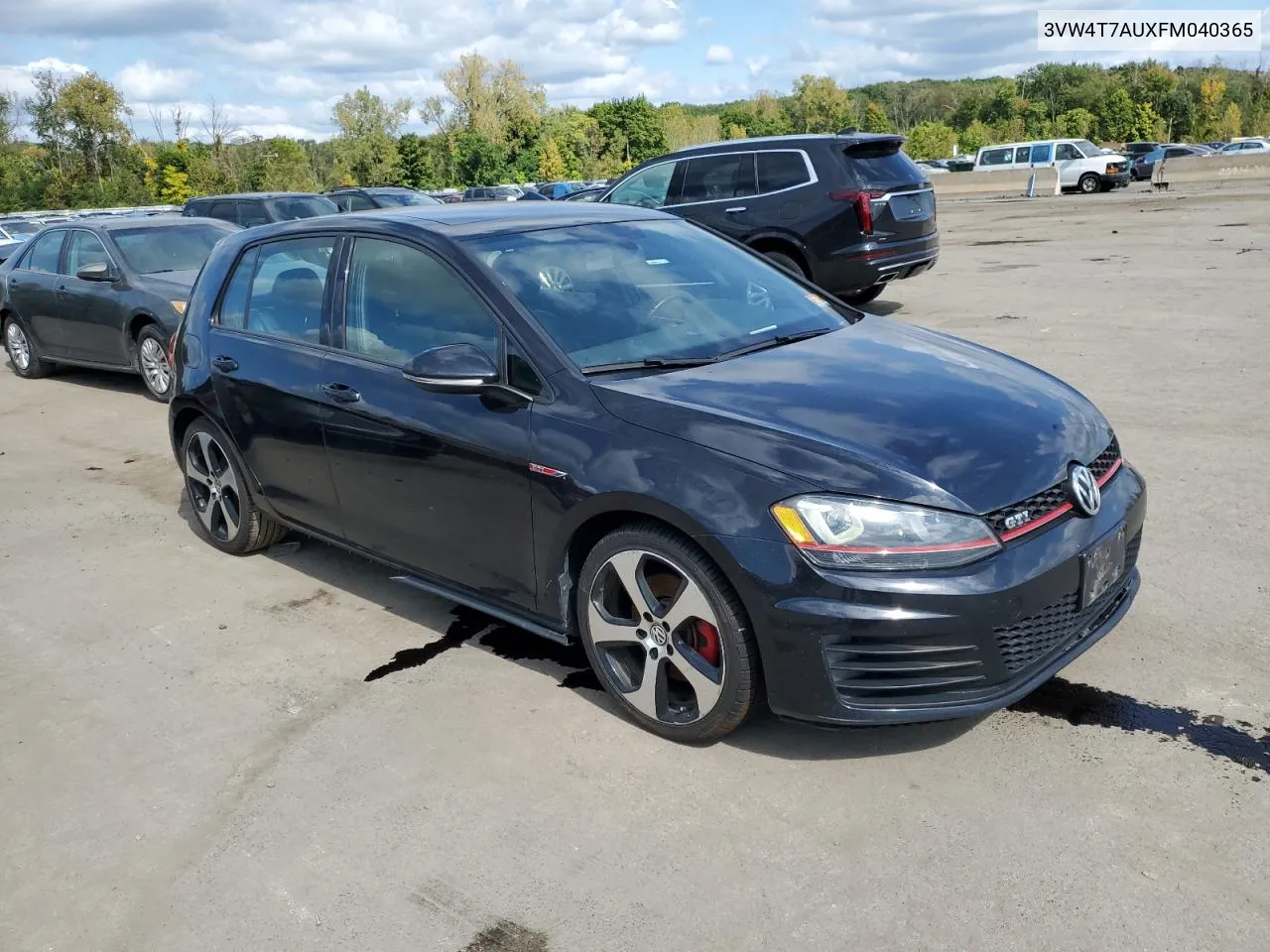 3VW4T7AUXFM040365 2015 Volkswagen Gti