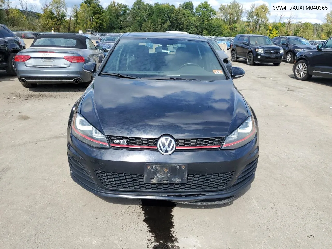 3VW4T7AUXFM040365 2015 Volkswagen Gti