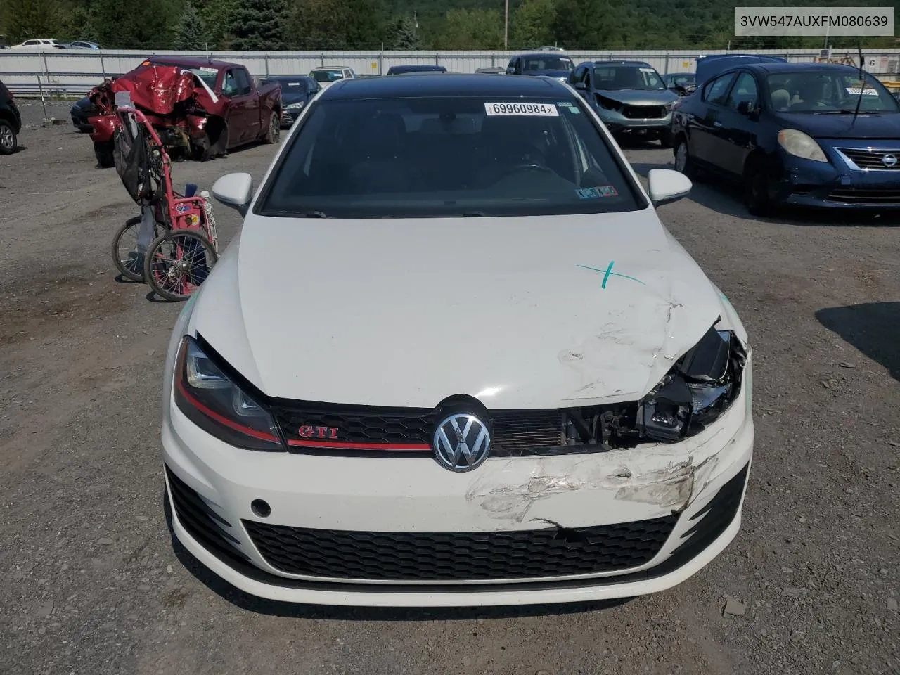 3VW547AUXFM080639 2015 Volkswagen Gti