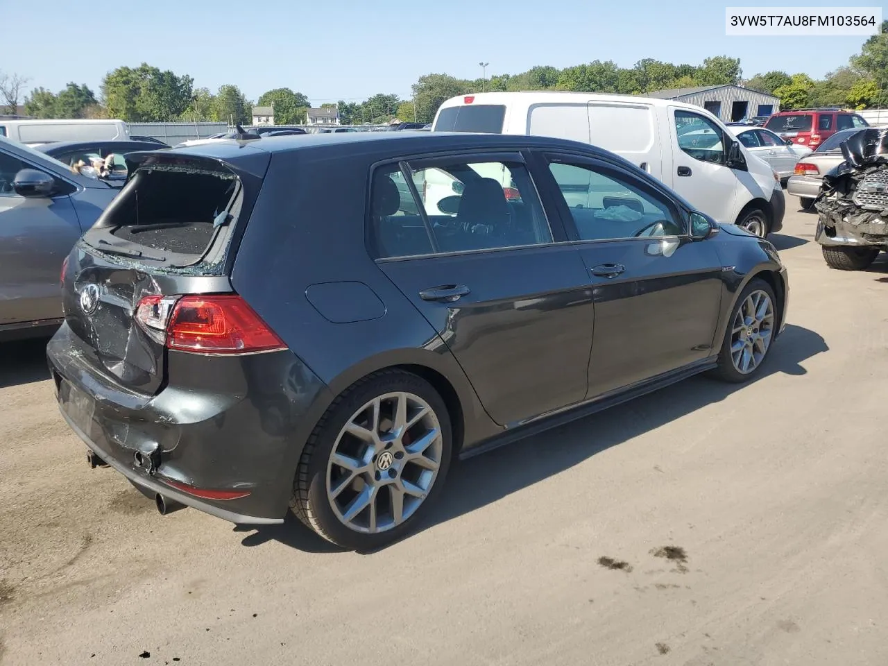 3VW5T7AU8FM103564 2015 Volkswagen Gti