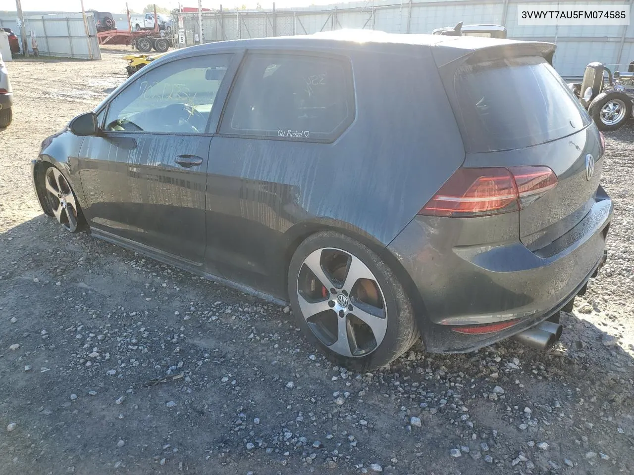 3VWYT7AU5FM074585 2015 Volkswagen Gti