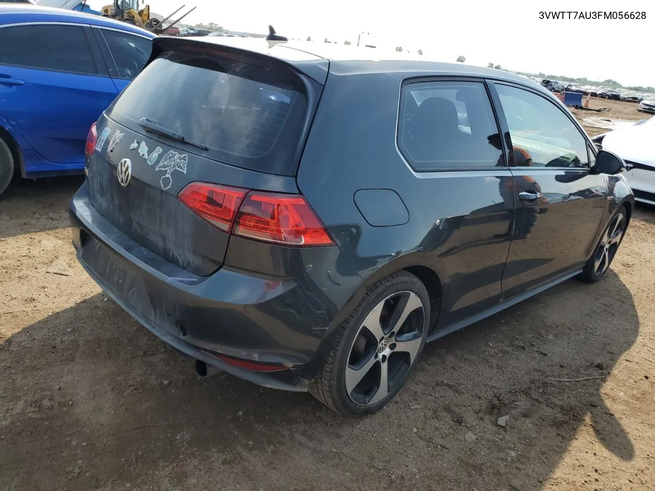 2015 Volkswagen Gti VIN: 3VWTT7AU3FM056628 Lot: 70317344