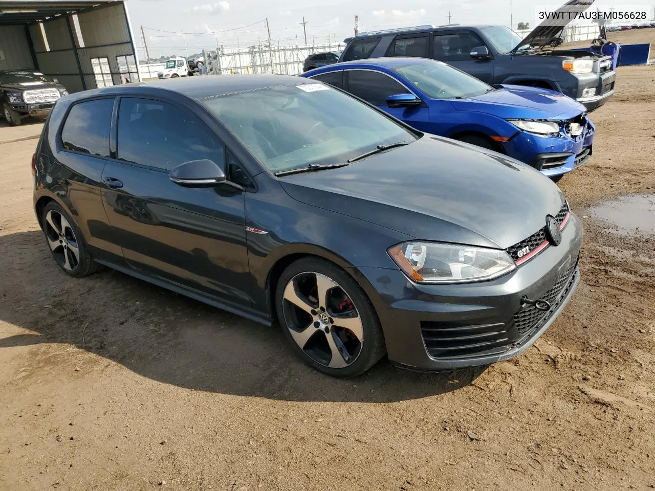 3VWTT7AU3FM056628 2015 Volkswagen Gti