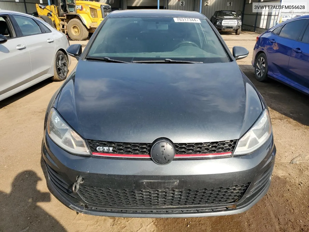 2015 Volkswagen Gti VIN: 3VWTT7AU3FM056628 Lot: 70317344