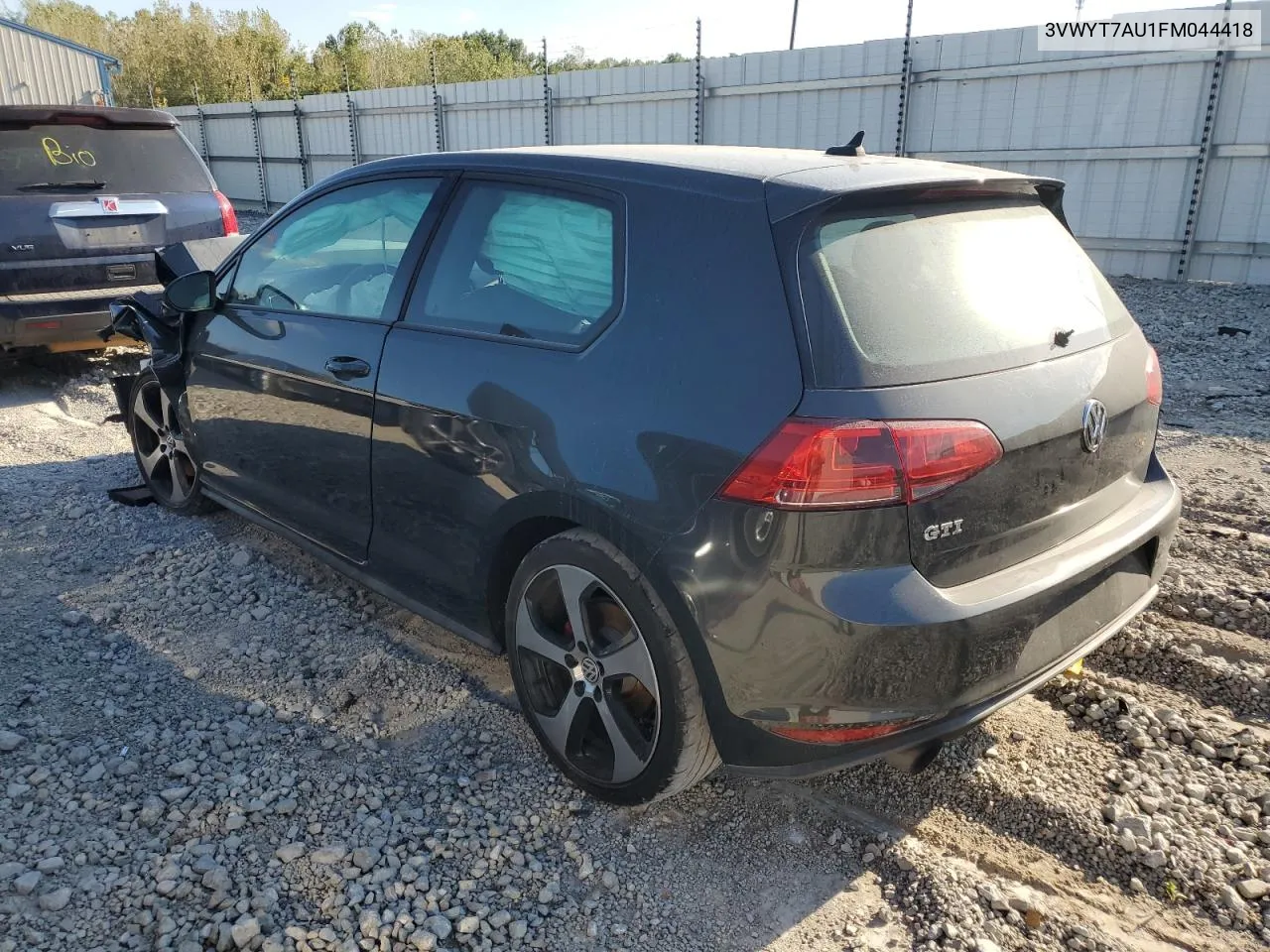 2015 Volkswagen Gti VIN: 3VWYT7AU1FM044418 Lot: 71711394