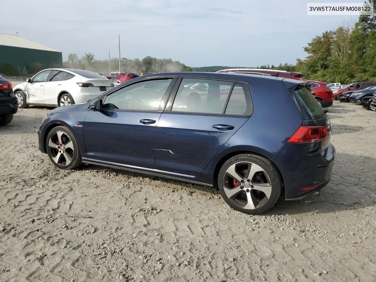 3VW5T7AU5FM008122 2015 Volkswagen Gti