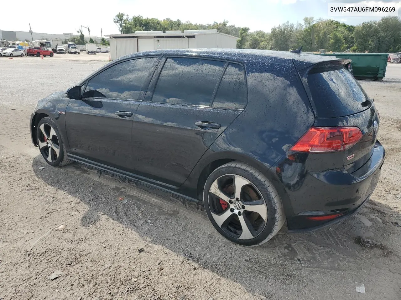 2015 Volkswagen Gti VIN: 3VW547AU6FM096269 Lot: 72392284