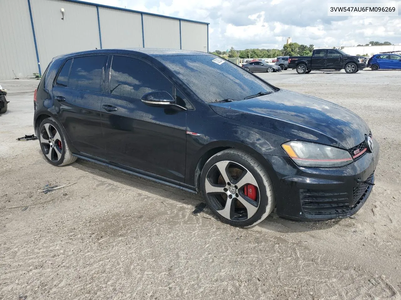 2015 Volkswagen Gti VIN: 3VW547AU6FM096269 Lot: 72392284