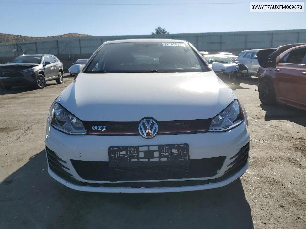 3VWYT7AUXFM069673 2015 Volkswagen Gti