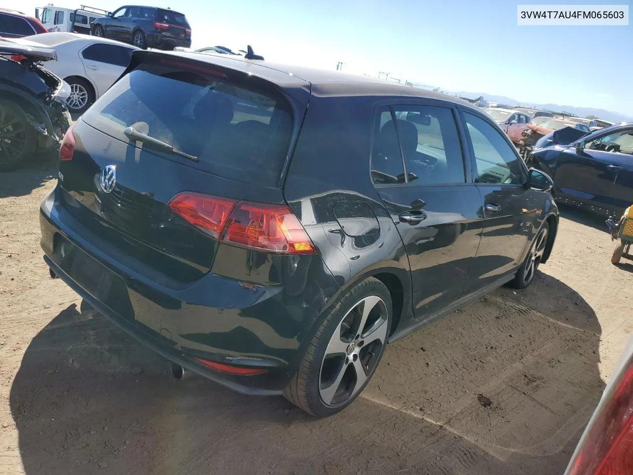 3VW4T7AU4FM065603 2015 Volkswagen Gti