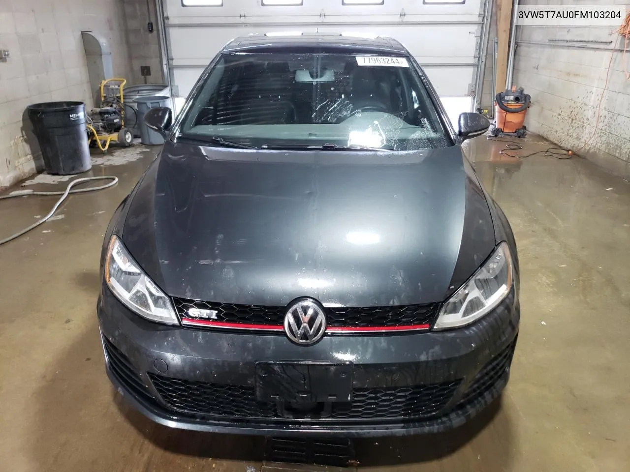 2015 Volkswagen Gti VIN: 3VW5T7AU0FM103204 Lot: 77963244