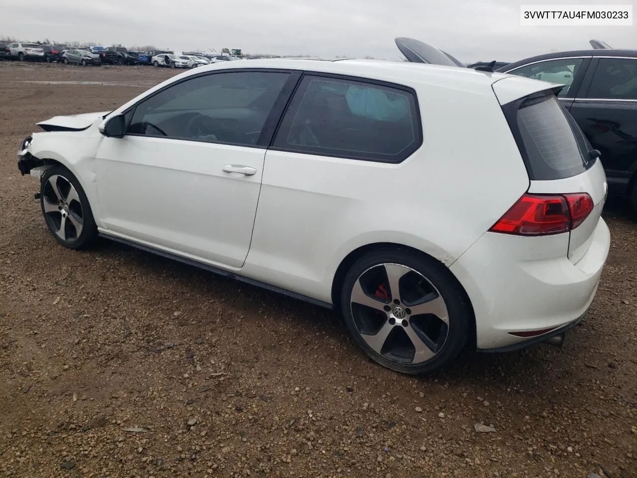 2015 Volkswagen Gti VIN: 3VWTT7AU4FM030233 Lot: 78874444