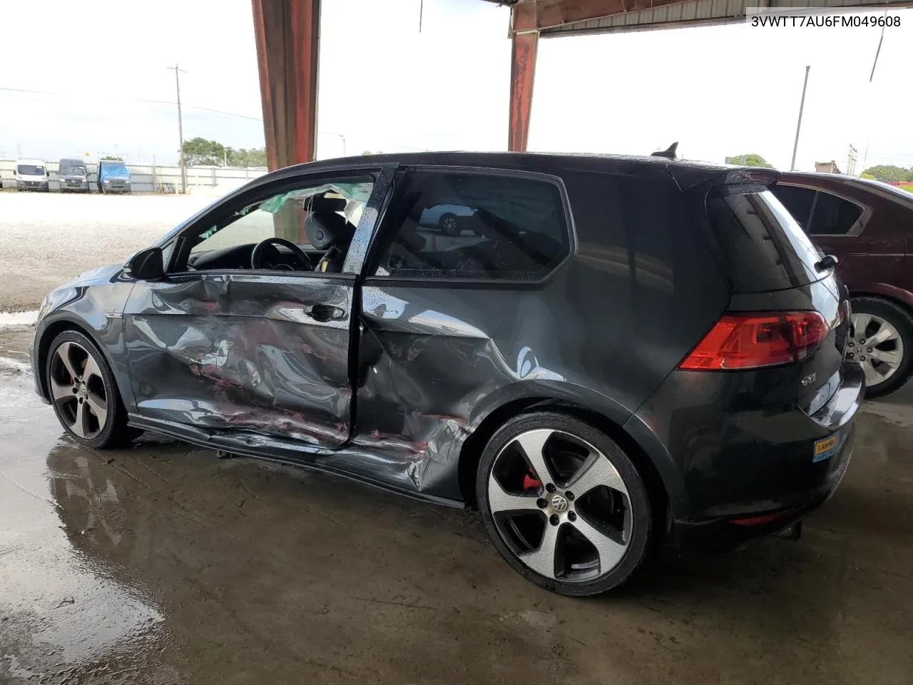 2015 Volkswagen Gti VIN: 3VWTT7AU6FM049608 Lot: 80992104