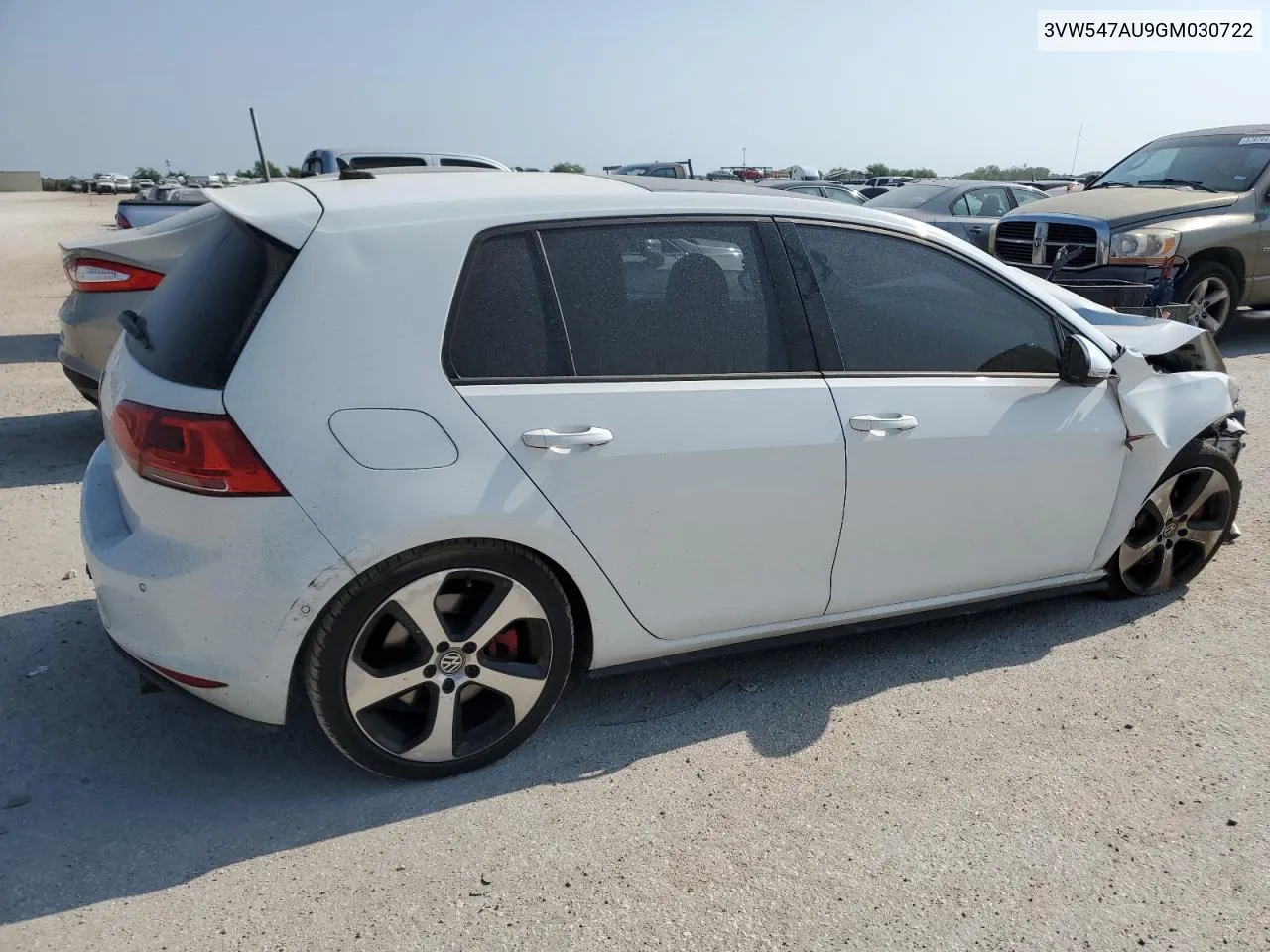 3VW547AU9GM030722 2016 Volkswagen Gti S/Se