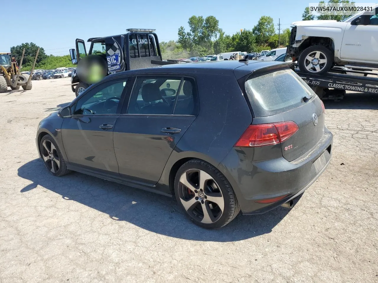 3VW547AUXGM028431 2016 Volkswagen Gti S/Se