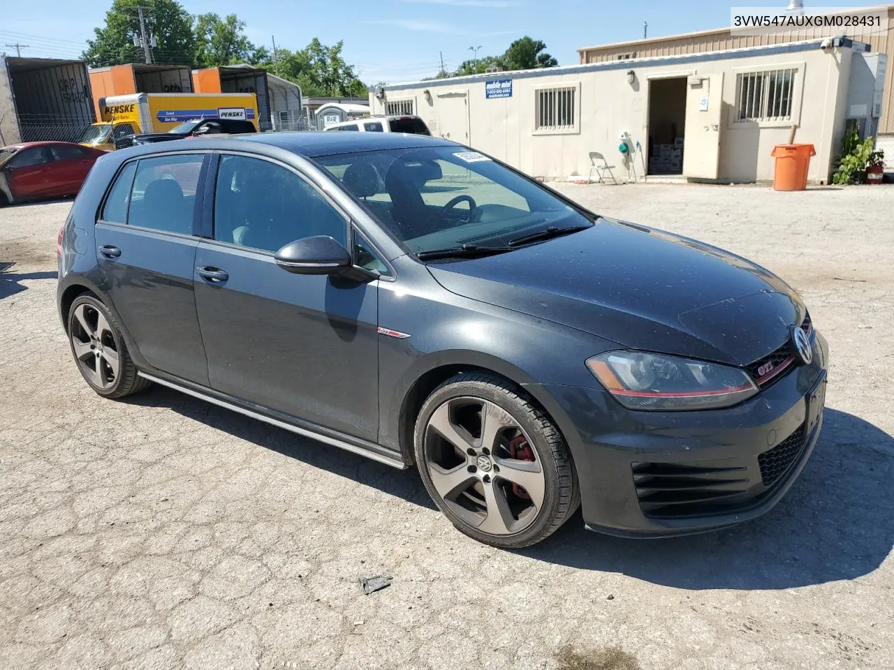 2016 Volkswagen Gti S/Se VIN: 3VW547AUXGM028431 Lot: 59328044